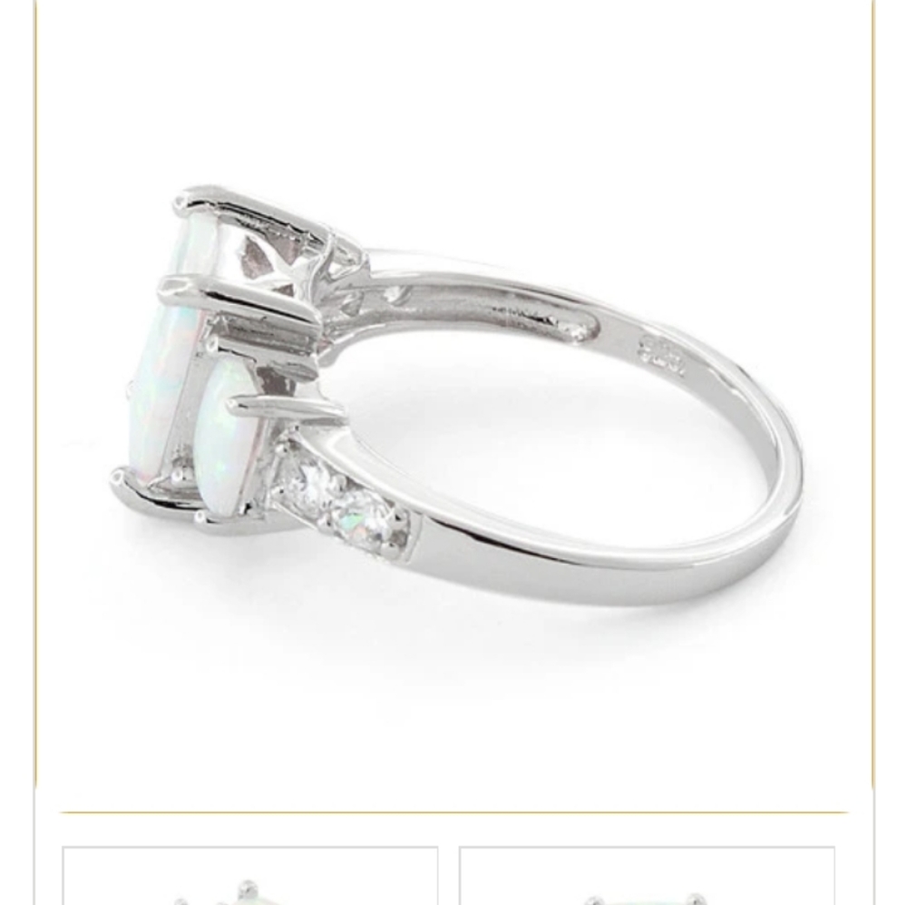 Brand new! 925 Sterling silver ring - Picture 4 of 5